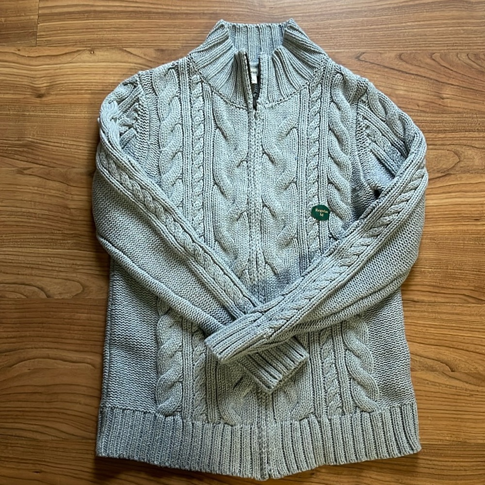 NWT L.L. Bean cable sweater
